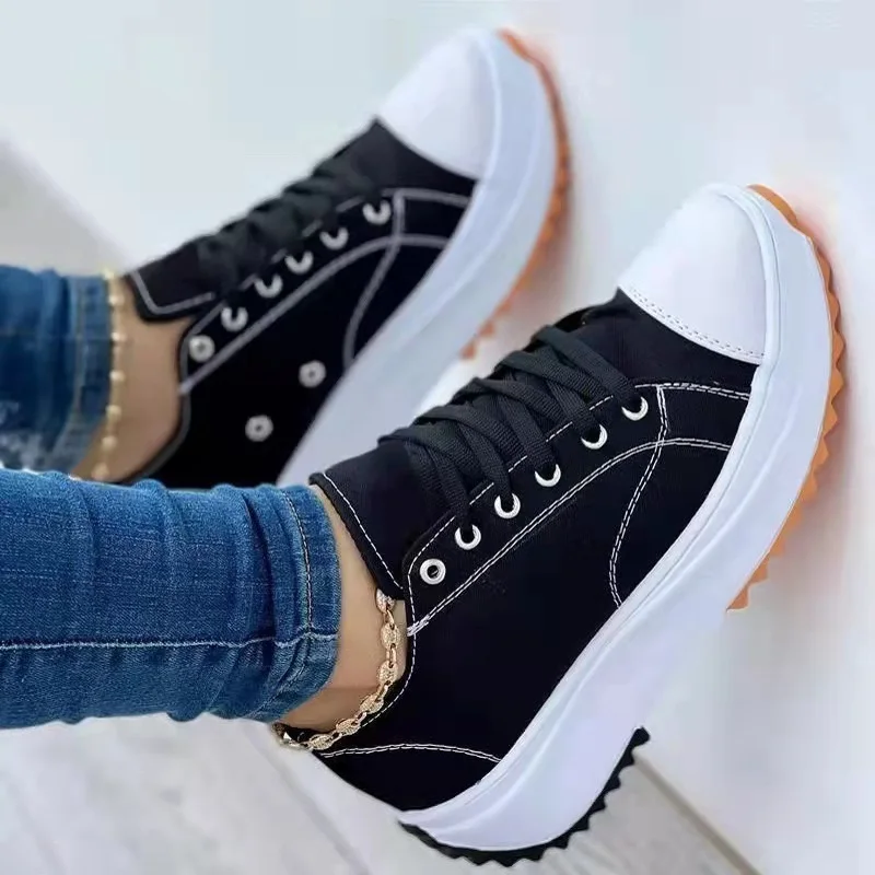 Vans Shoes Old Skool - Baskets graphiques en toile pour femmes,