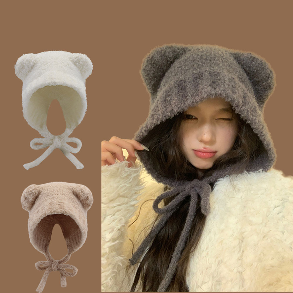 Winter Trapper Hat - Nouveau Lambhair hiver Harajuku y2k bonnets