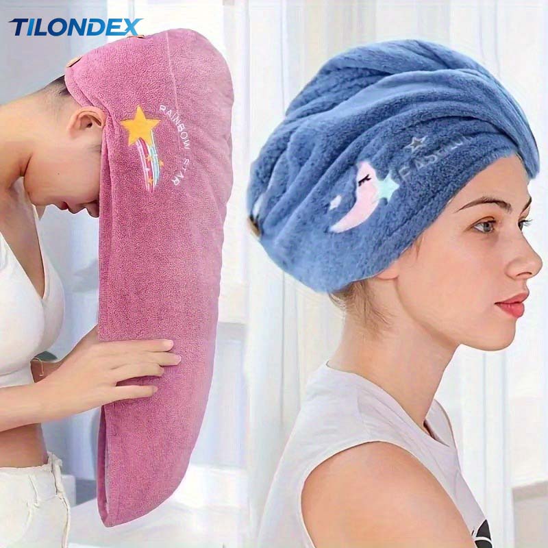Running Cap Lightweight - Serviette-turban pour cheveux TILONDEX pour femmes,