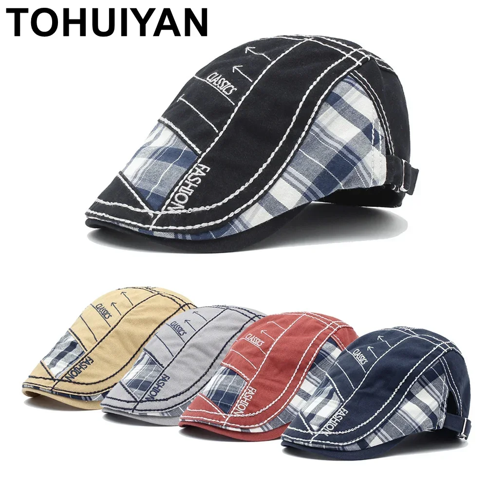 Newsboy Cap Ivy - Casquette Gavroche en Coton de Marque
