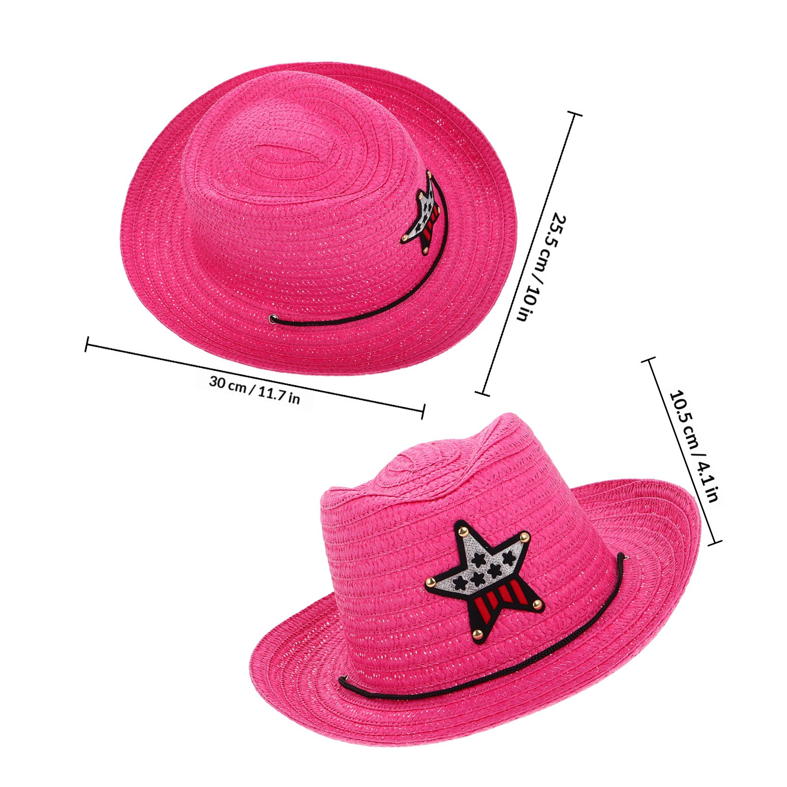 Chapeau de cowboy pour enfants - Cowboy Hat Straw avis et prix