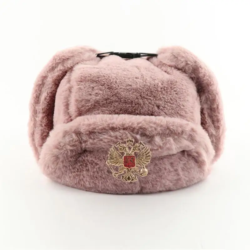 Badge soviétique Ushanka homme - Winter Trapper Hat avis et prix