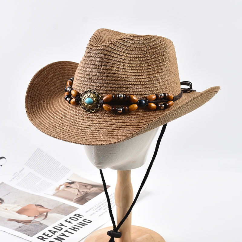 Chapeau de cowboy occidental e - Cowboy Hat Straw avis et prix
