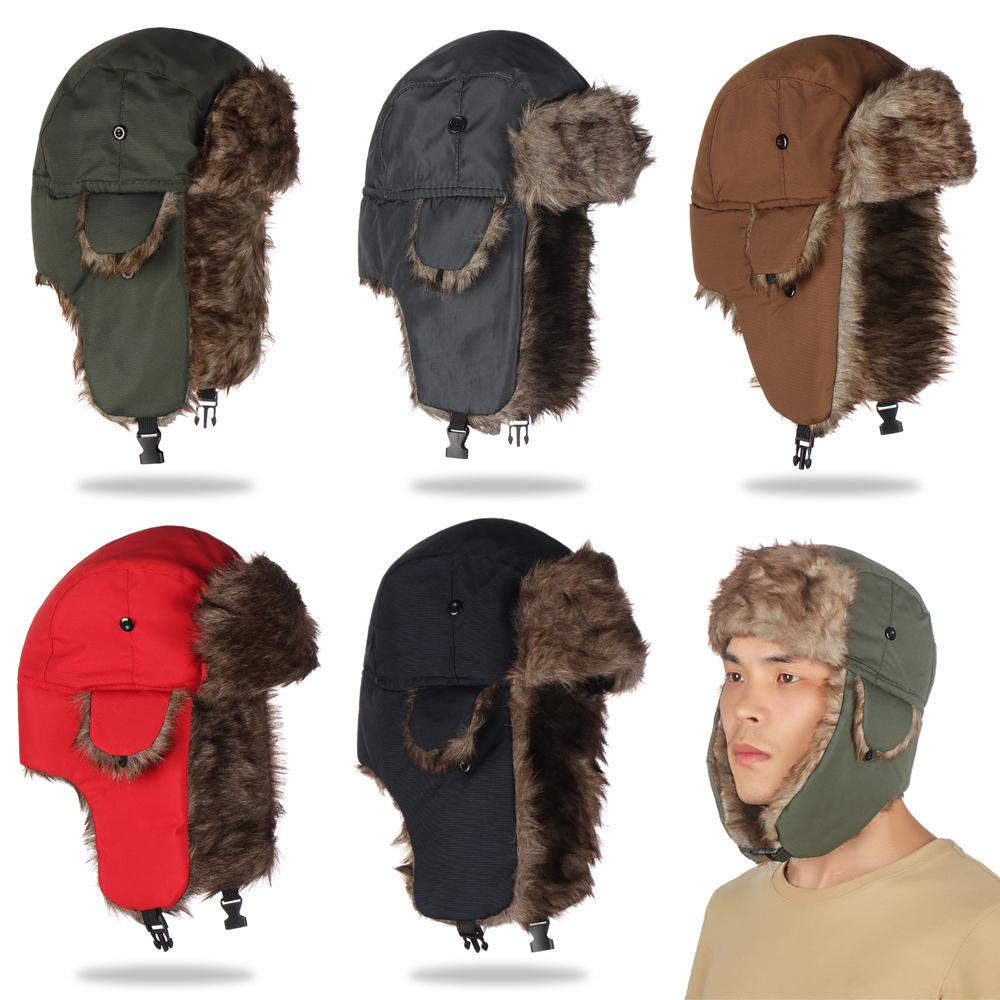 Hommes femmes fourrure trappeu - Winter Trapper Hat avis et prix